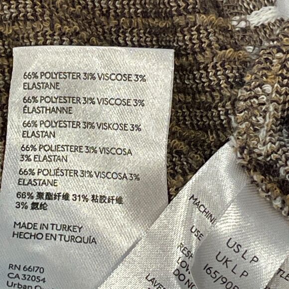 ~ Anthropologie LG P * 3pc Boho Set Bundle Top Skirt Pants-Retro Brown Black LGp - Picture 10 of 16